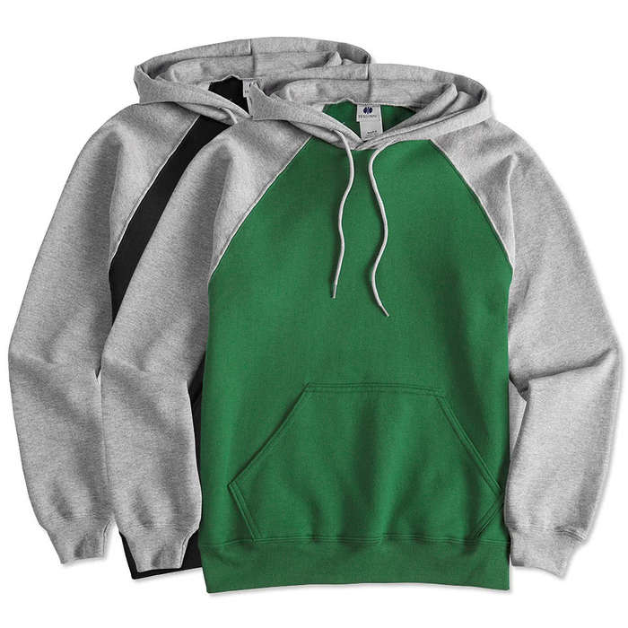 Holloway Raglan 50/50 Pullover Hoodie