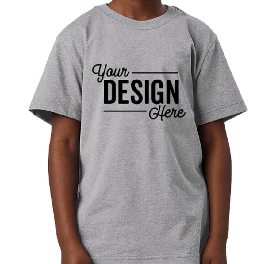 Recover Youth Recycled Crewneck T-shirt in Ash