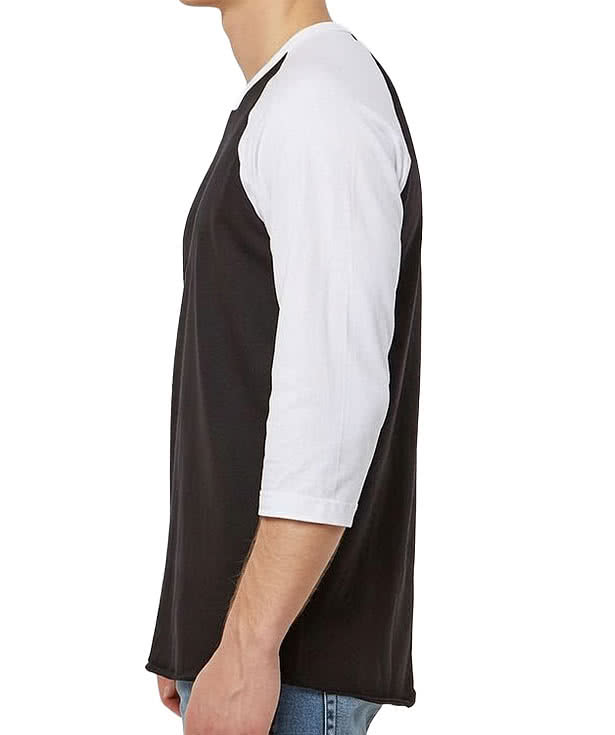 Custom Tultex Fine Jersey Raglan T-shirt - Design Long Sleeve T