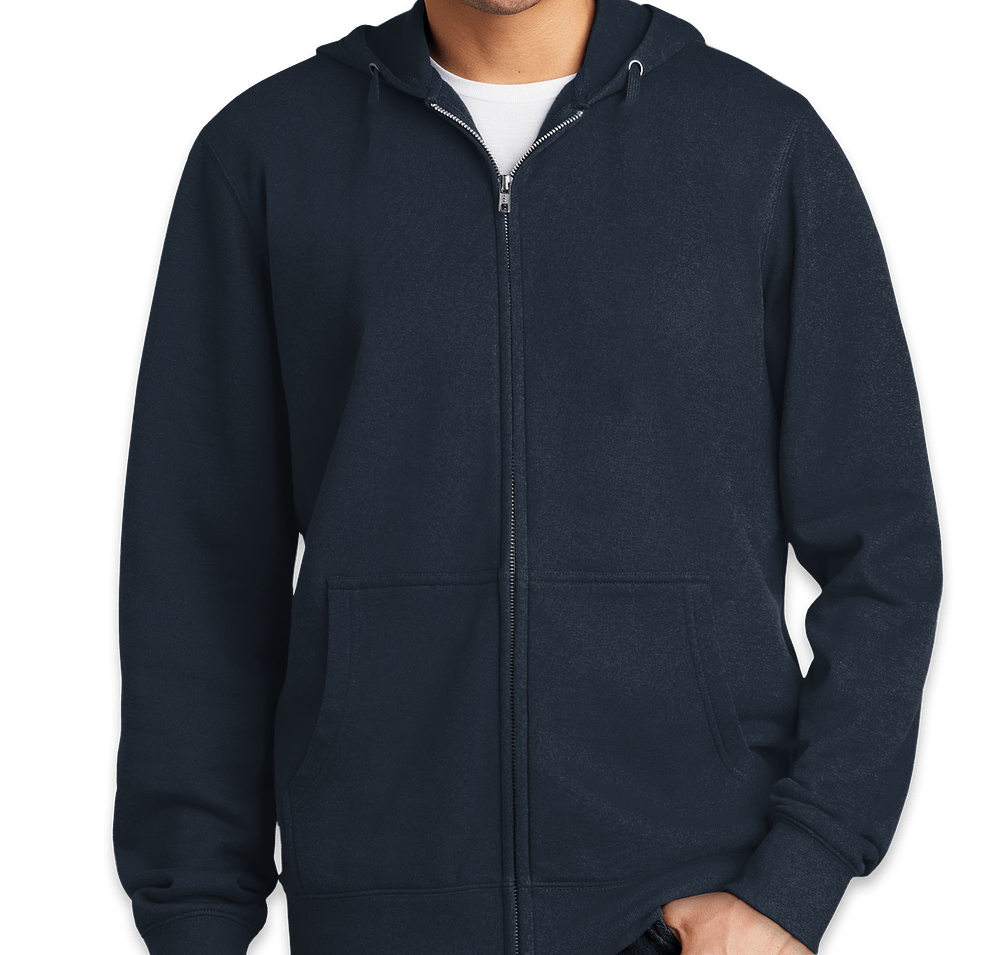 District V.I.T. Zip Hoodie-default