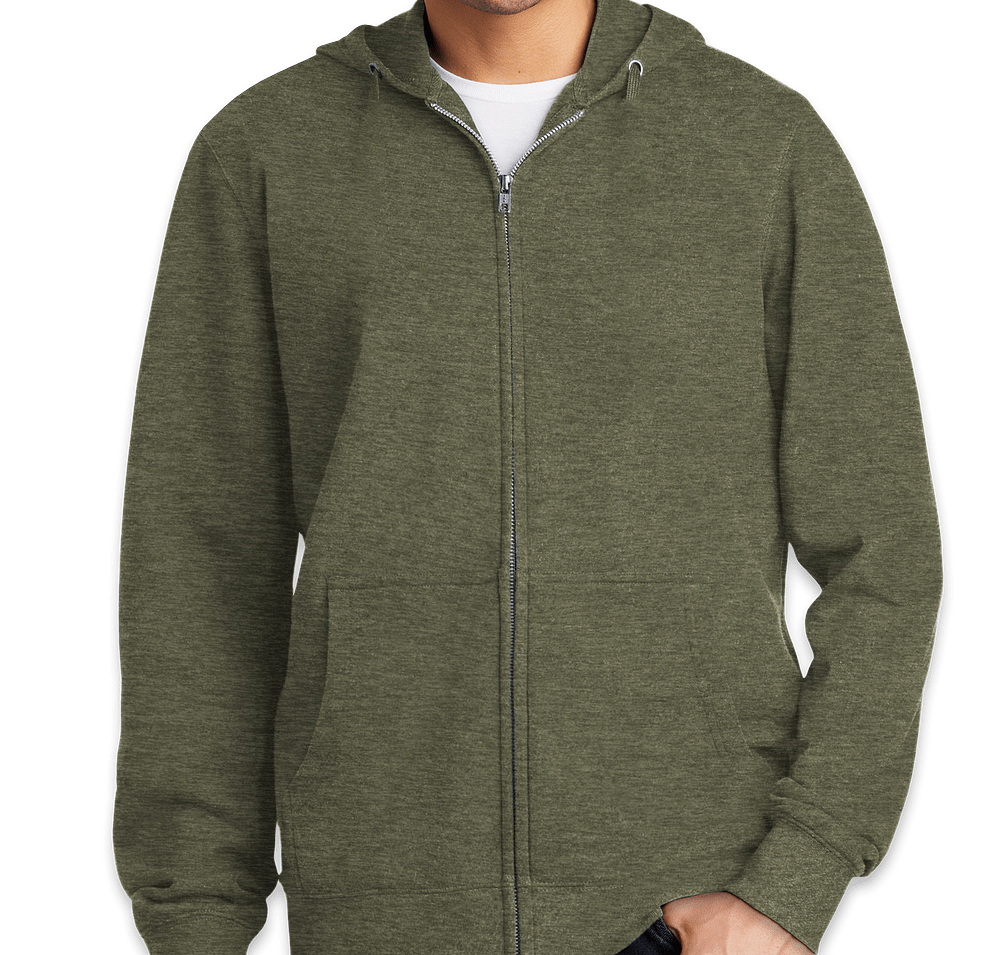 District V.I.T. Zip Hoodie-default