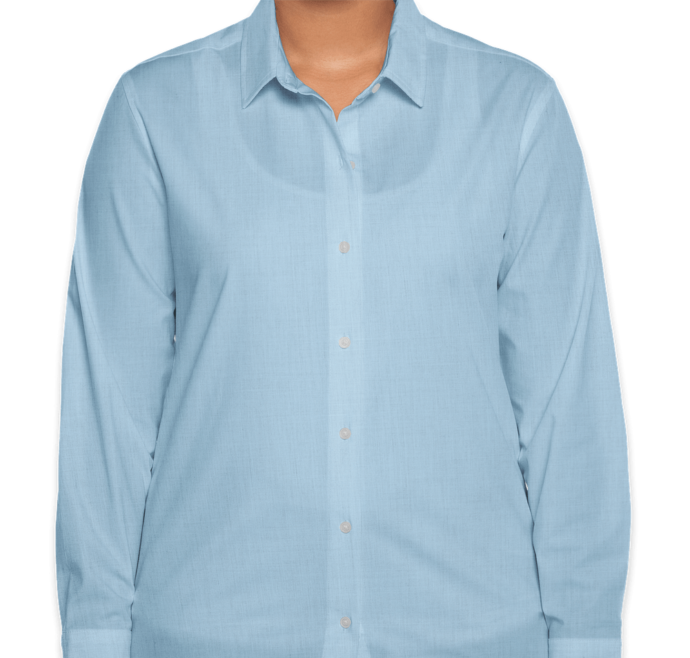 Mercer+Mettle Women's Stretch Woven Long Sleeve Shirt-default