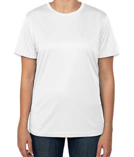Clique by Cutter & Buck Women's Spin Eco UPF 50 Performance Shirt - Color: White