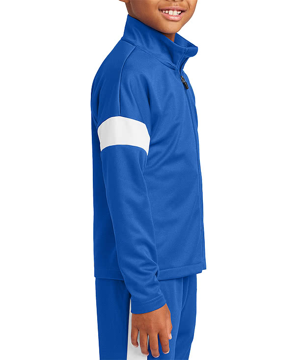 Sport-Tek Youth Recycled Travel Track Jacket