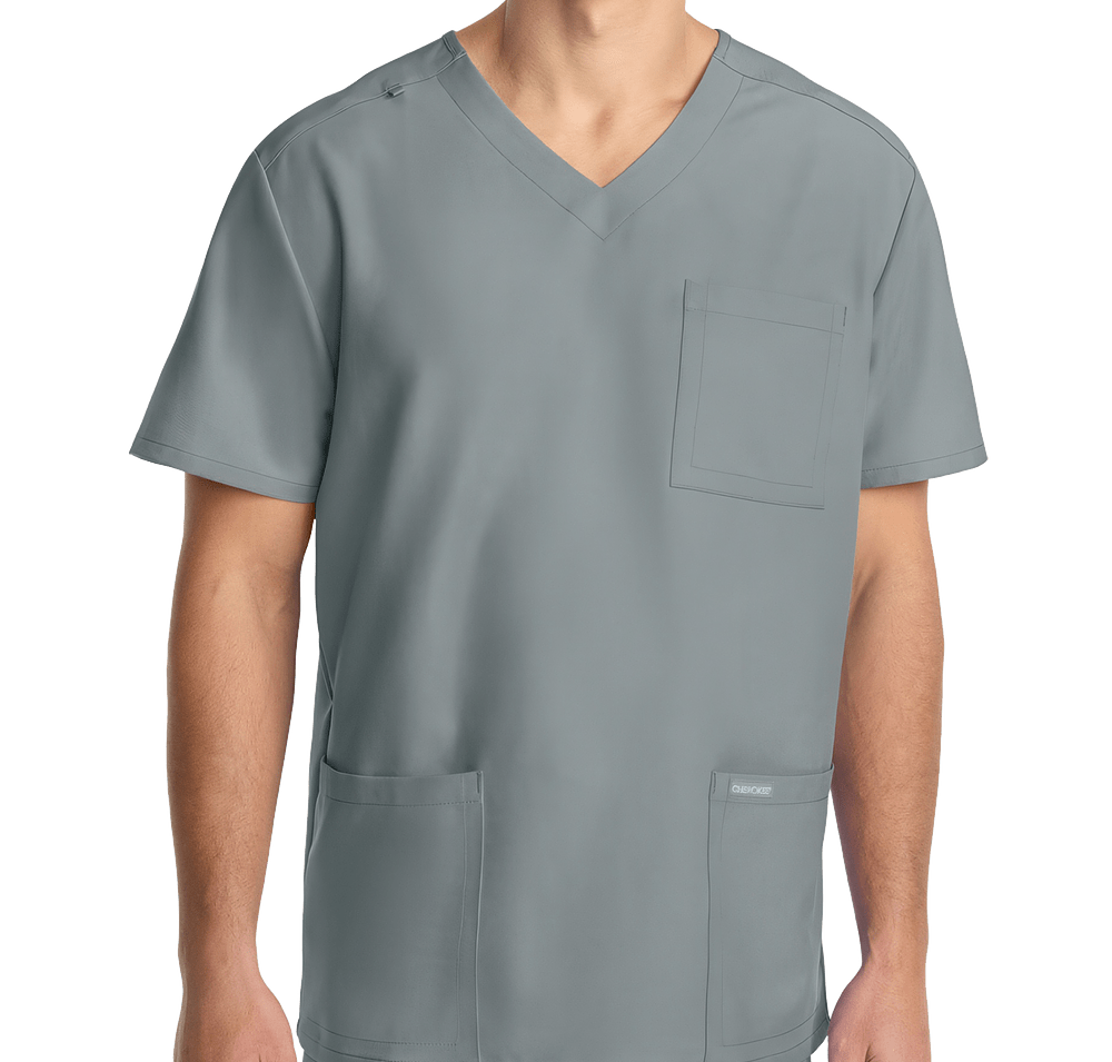 Cherokee Workwear Originals Tuck-In V-Neck 3-Pocket Scrub Top-default
