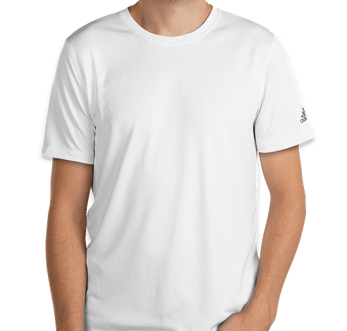 Adidas solid online t shirt