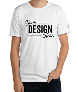 Adidas Solid 100% Recycled UPF 50 Performance Shirt - Color: White