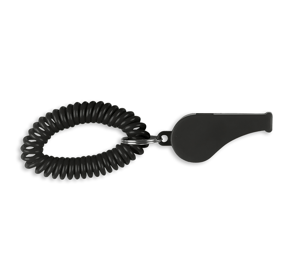 Coil Whistle Keychain Bracelet-default