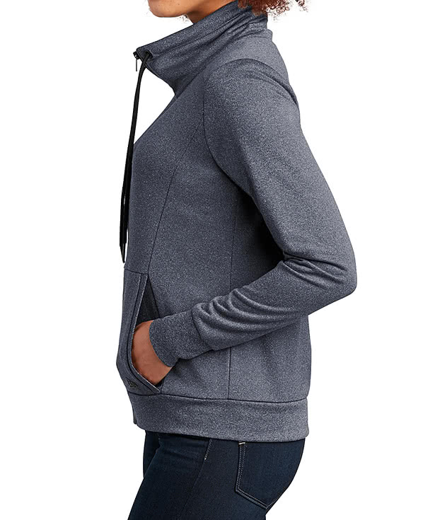 New Era Women's Performance Terry Full Zip Sweatshirt