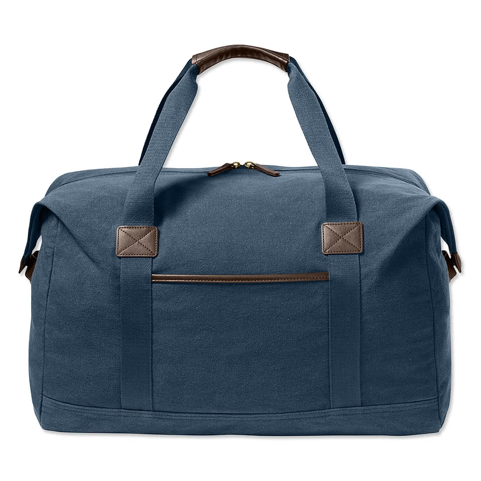 Port Authority Washed Canvas Duffel Bag