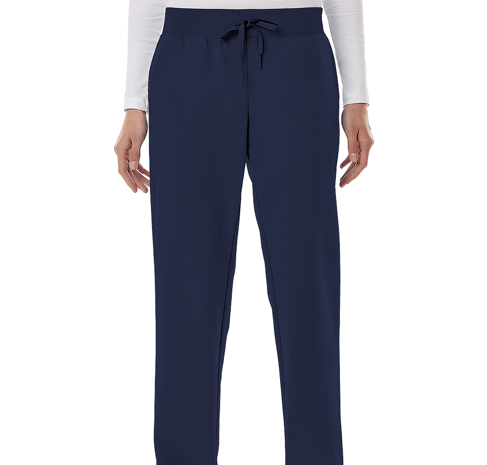 Jaanuu Women's Petite Xenos Essential Knit-Waist Scrub Pant - Printed-default