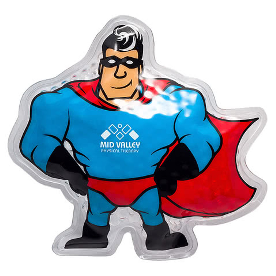 Super Hero Hot/Cold Pack in Red/Blue