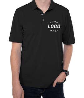 Cutter & Buck Virtue Eco Pique Performance Polo - Color: Black