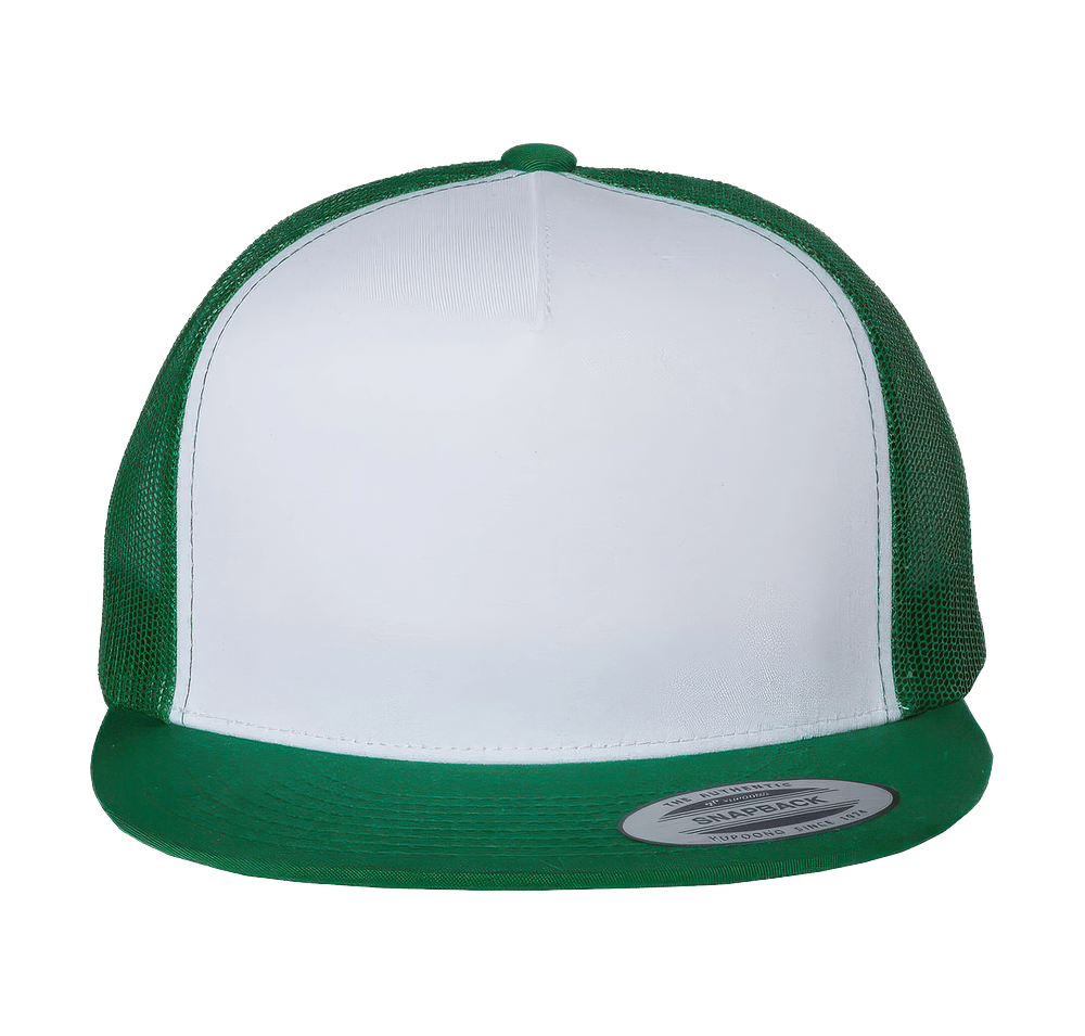 Yupoong Five Panel Classic Snapback Trucker Hat-default