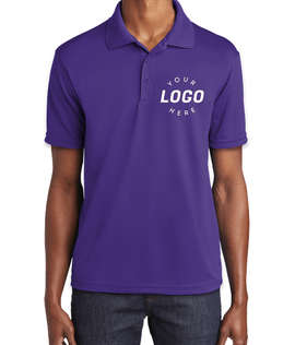 Sport-Tek RacerMesh Performance Polo - Color: Purple