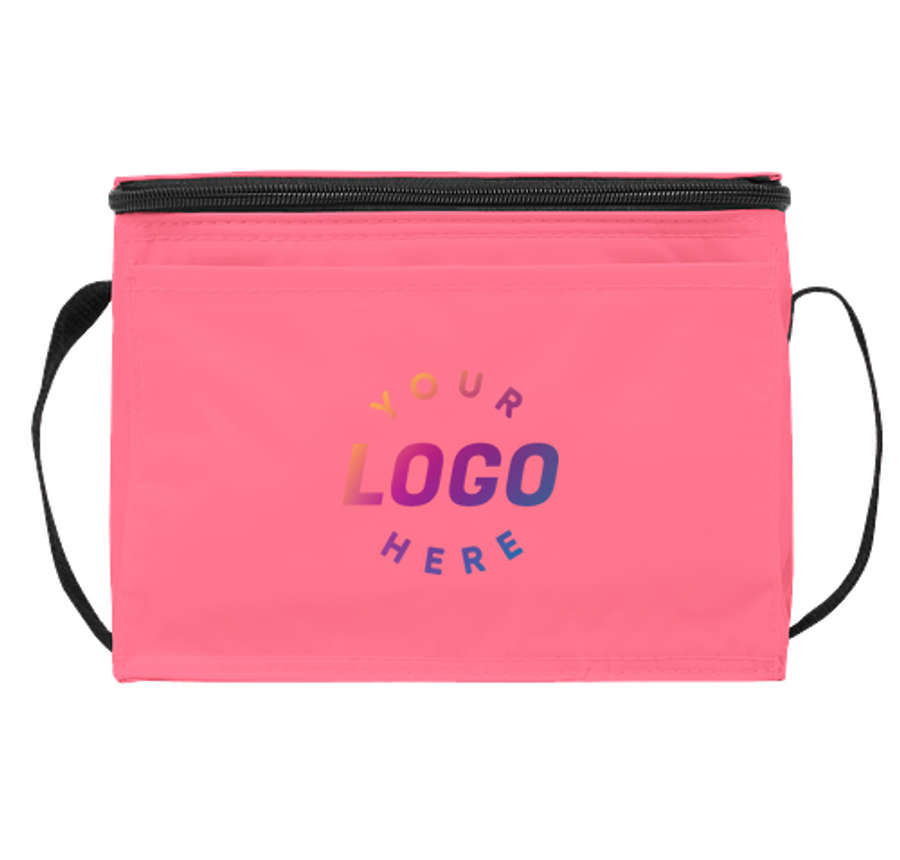 Koozie® Six-Pack Lunch Cooler in Pink