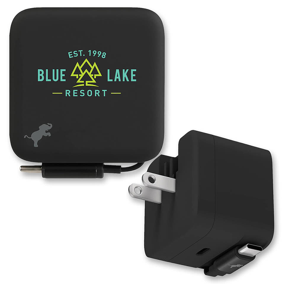 Nimble Wally Stretch 35W Wall Charger with Retractable Cable
