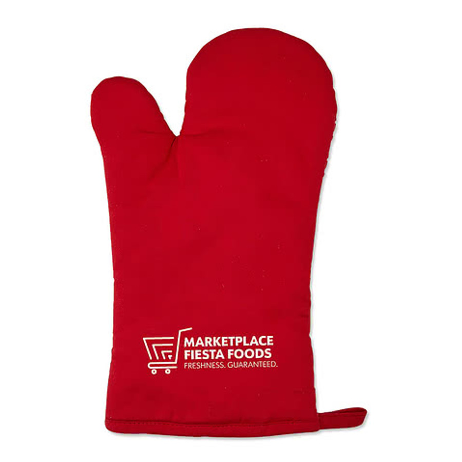 AdMitt Silicone Recycled Oven Mitt in Blue