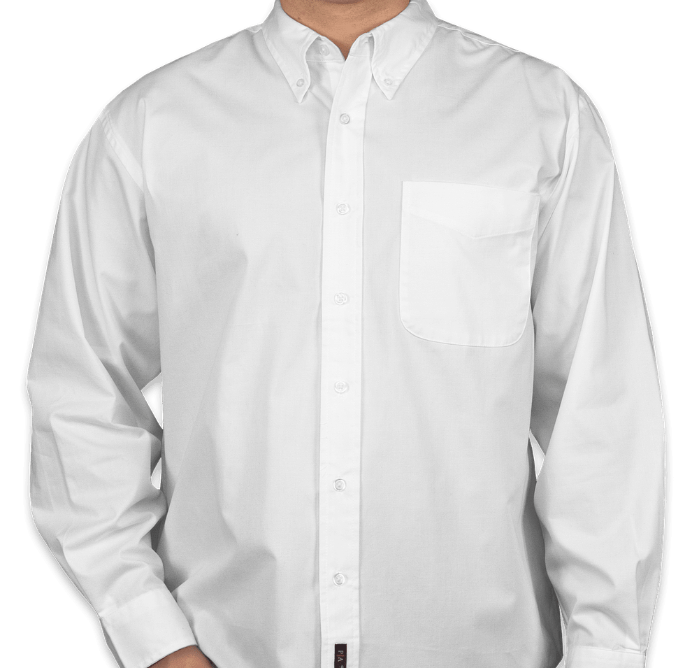 Port Authority Stain Resistant Long Sleeve Shirt-default