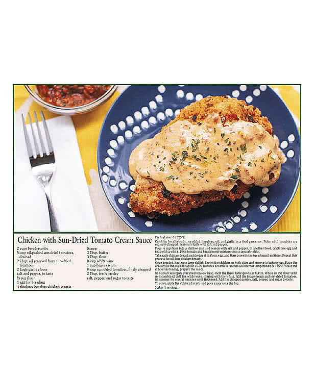 Home Recipe Wall Calendar