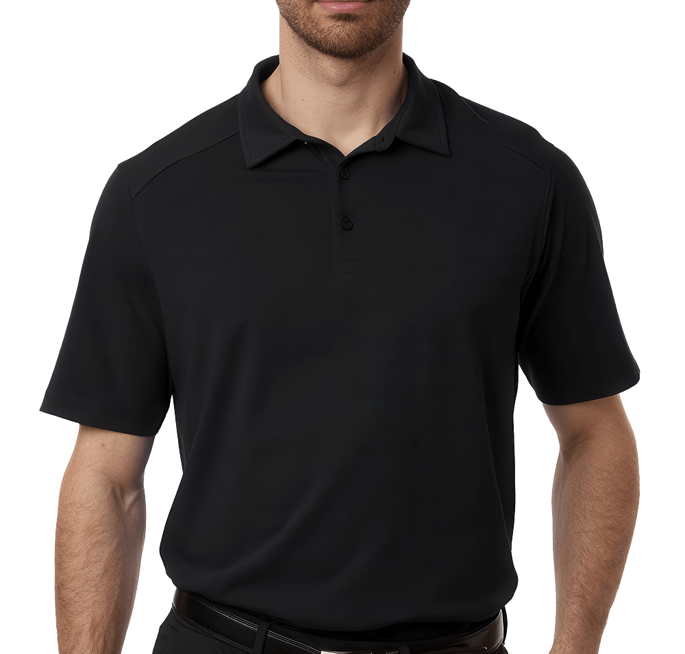 Devon & Jones Seaton Pebble Textured Performance Polo-default
