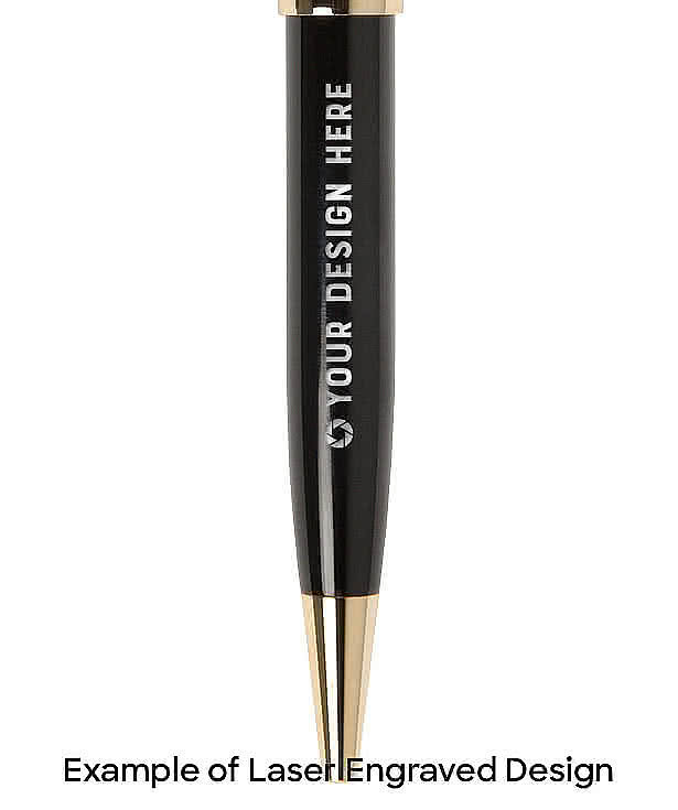 Laser Engraved Richmont Ballpoint Pen (blue ink)