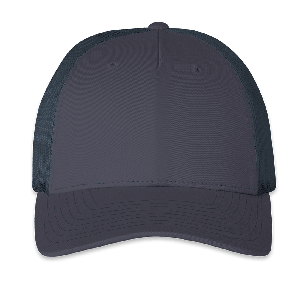 Richardson Five-Panel Snapback Trucker Hat - Embroidered-default