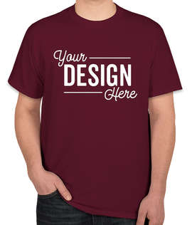 Canada - Fruit of the Loom 100% Cotton T-shirt - Color: Maroon