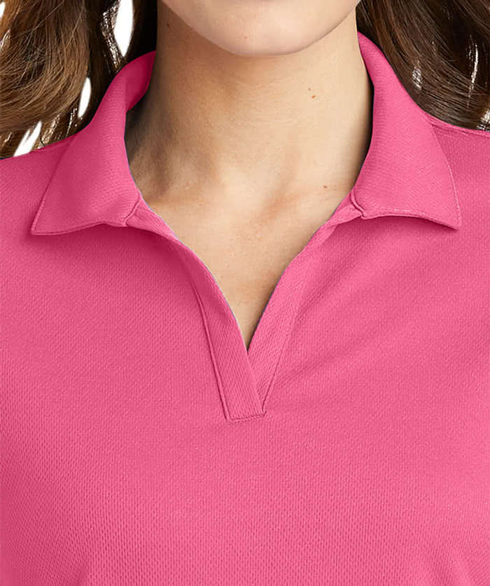 Sport-Tek Women's RacerMesh Performance Polo - Printed