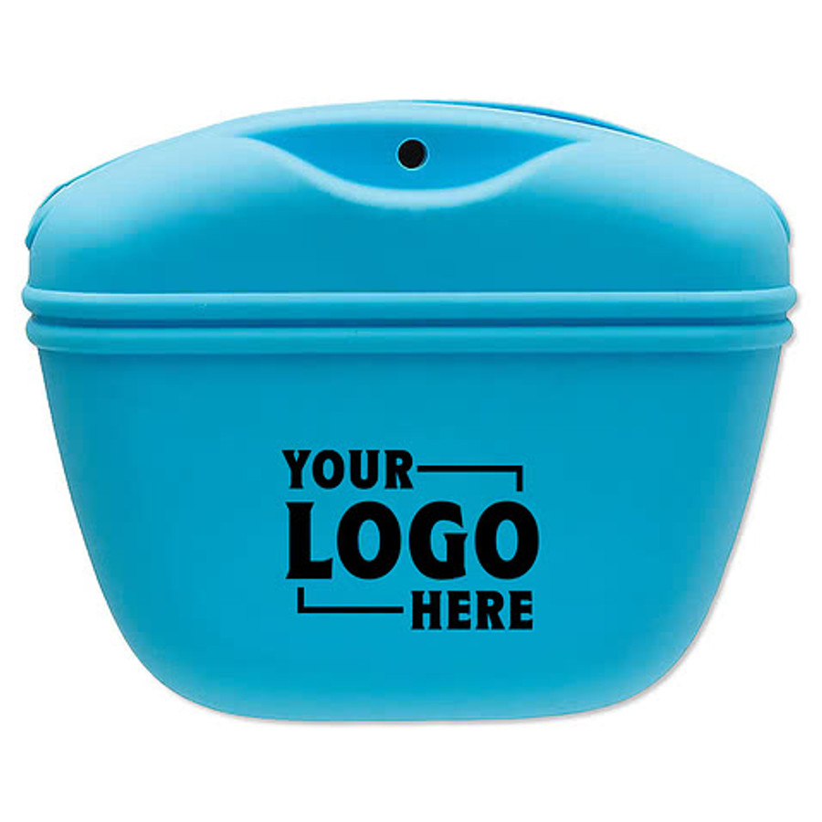 Silicone Pet Treat Pouch in Green