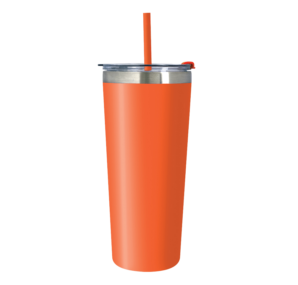 24 oz. Colma Stainless Steel Insulated Tumbler with Straw-default