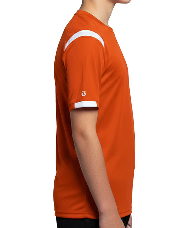 Badger Youth On The Rise Sport Paneled Performance Shirt