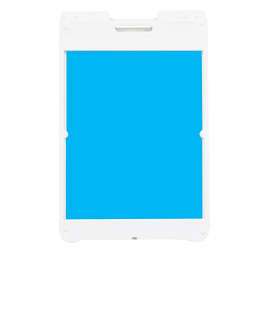 Full Color Simpo Sign II A-Frame Kit - Color: Columbia Blue