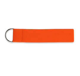 Full Color Wrist Strap Key Holder - Color: Orange