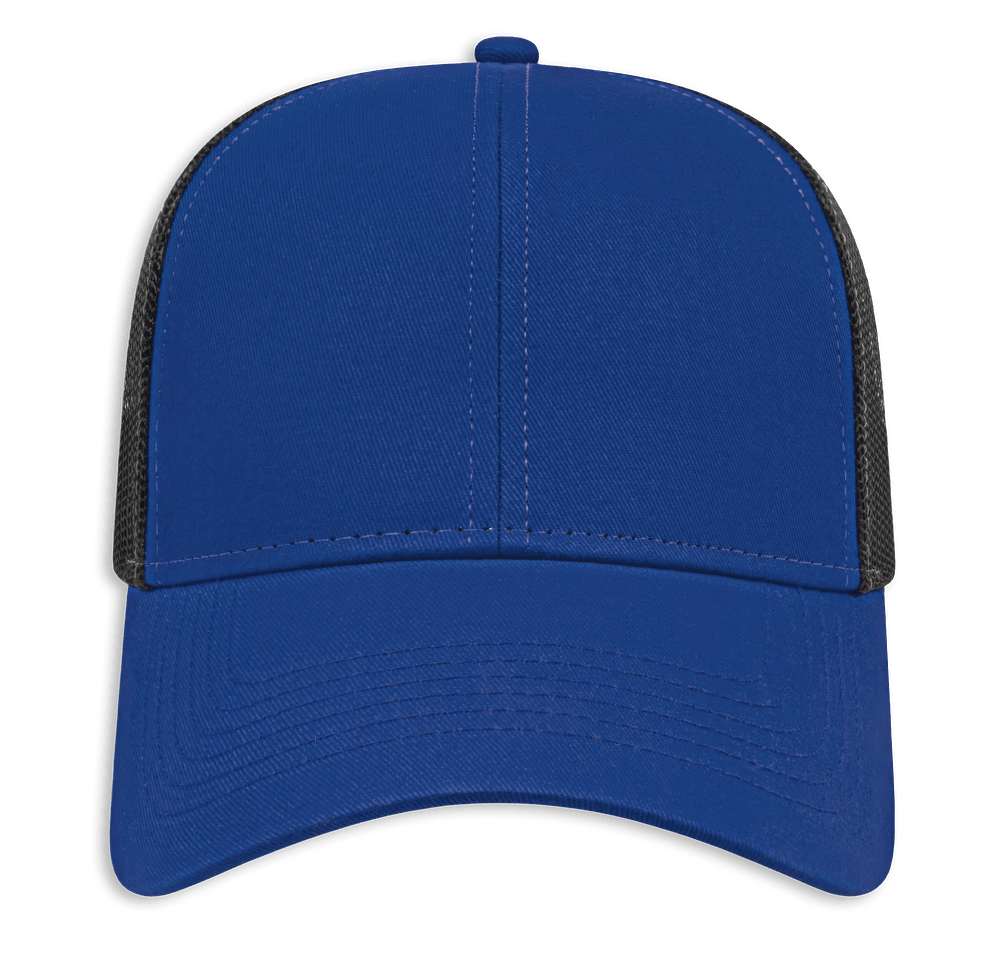 Cap America Two-Tone Mesh Back Trucker Hat-default