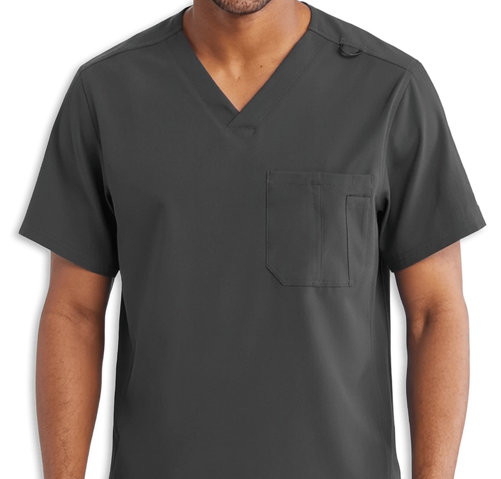 Skechers by Barco Structure Recycled V-Neck Scrub Top-default