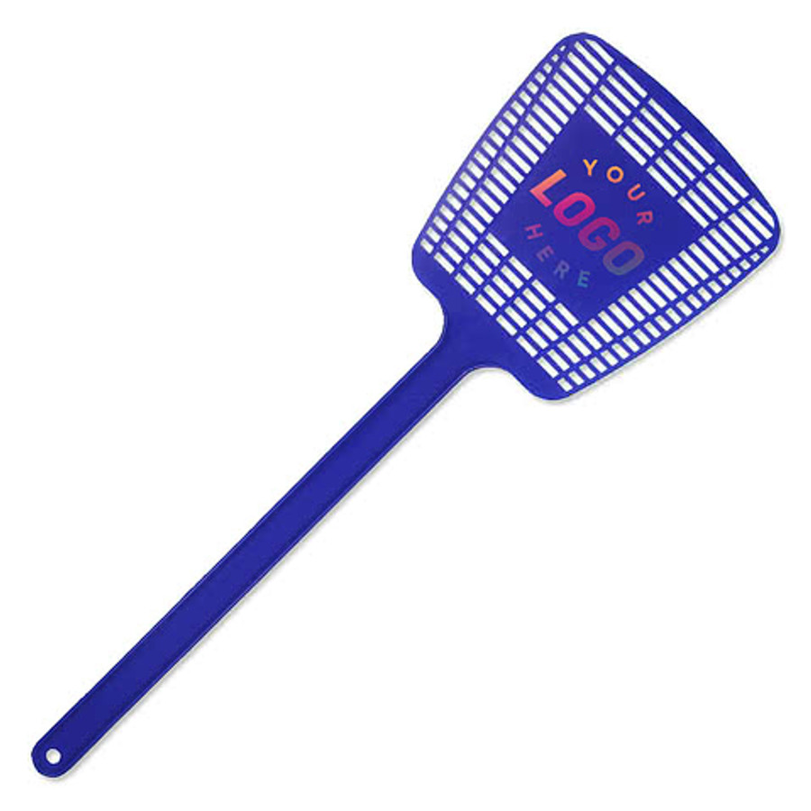 Full Color MicroHalt Antibacterial Mega Fly Swatter in Neon Green
