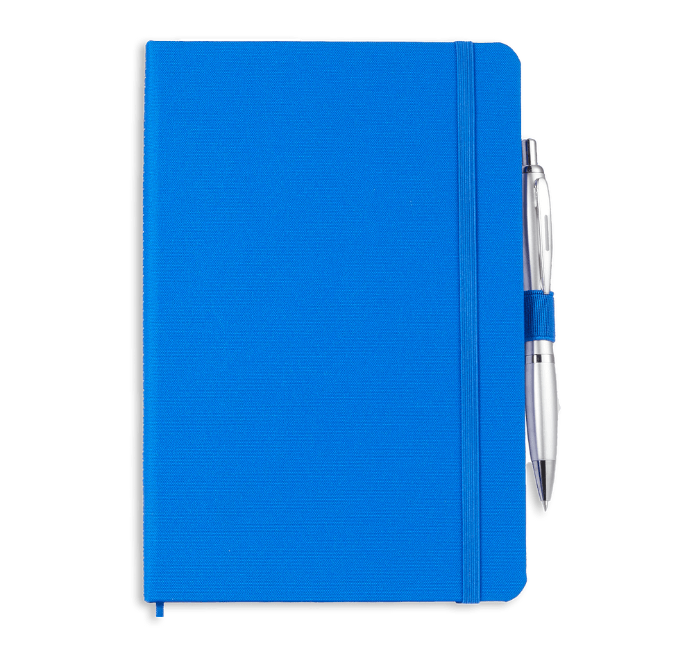 Full Color Marine Repreve Recycled Hard Cover Notebook-default