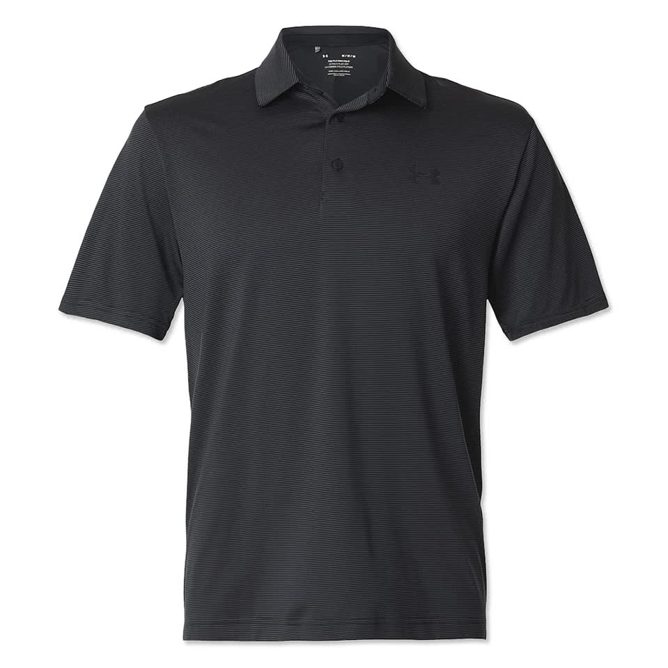 Under Armour Playoff Stripe UPF 40+ Performance Polo 3.0 - Embroidered