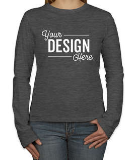 Bella + Canvas Women's Slim Fit Long Sleeve Jersey T-shirt