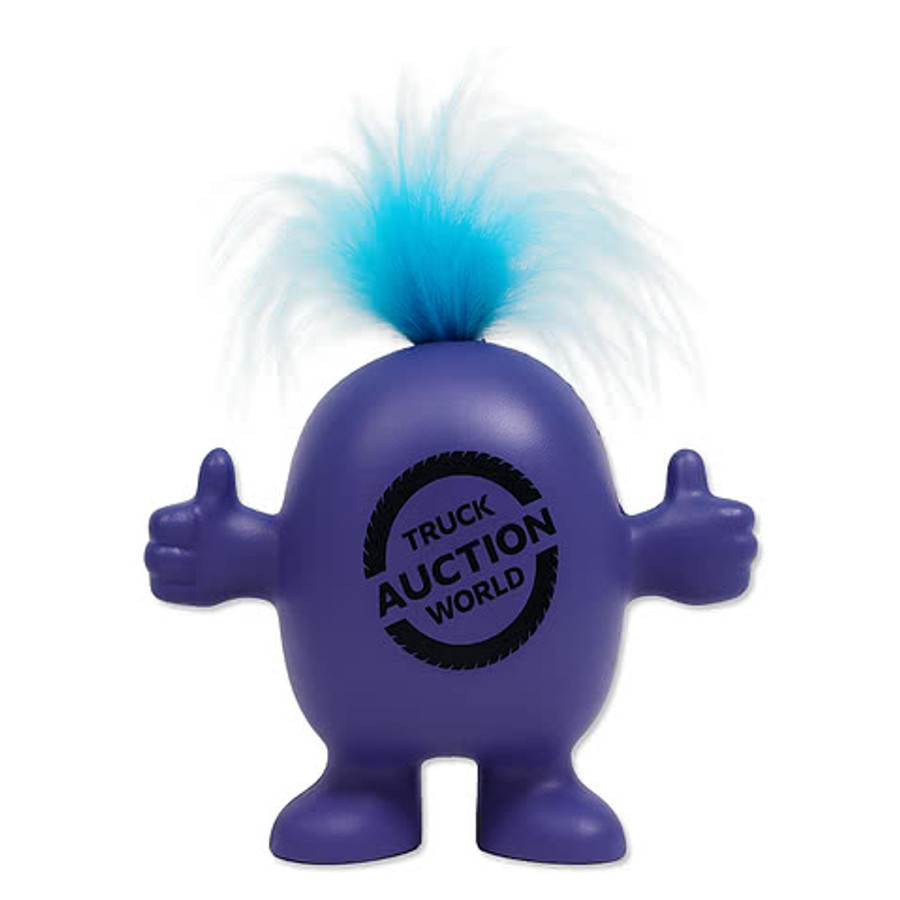 Smilin' Mood Stress Dude Color Changing Stress Reliever in Blue To Light Blue