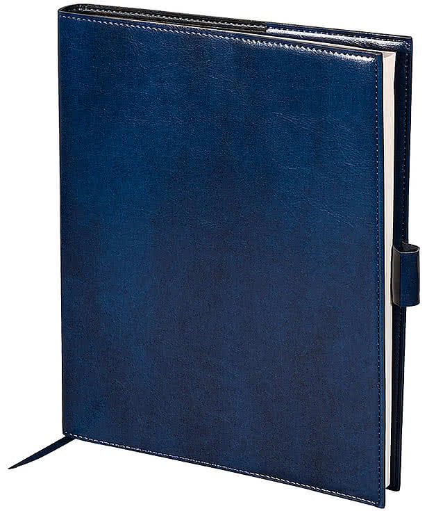 Debossed Leeman Venezia Large Refillable Hard Cover Journal
