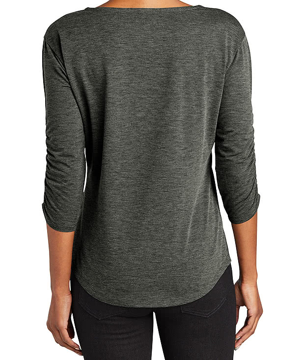 OGIO Women's Evolution Cinched Sleeve Performance Blend Shirt