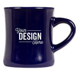 10 oz. Ceramic Diner Mug - Color: Cobalt Blue