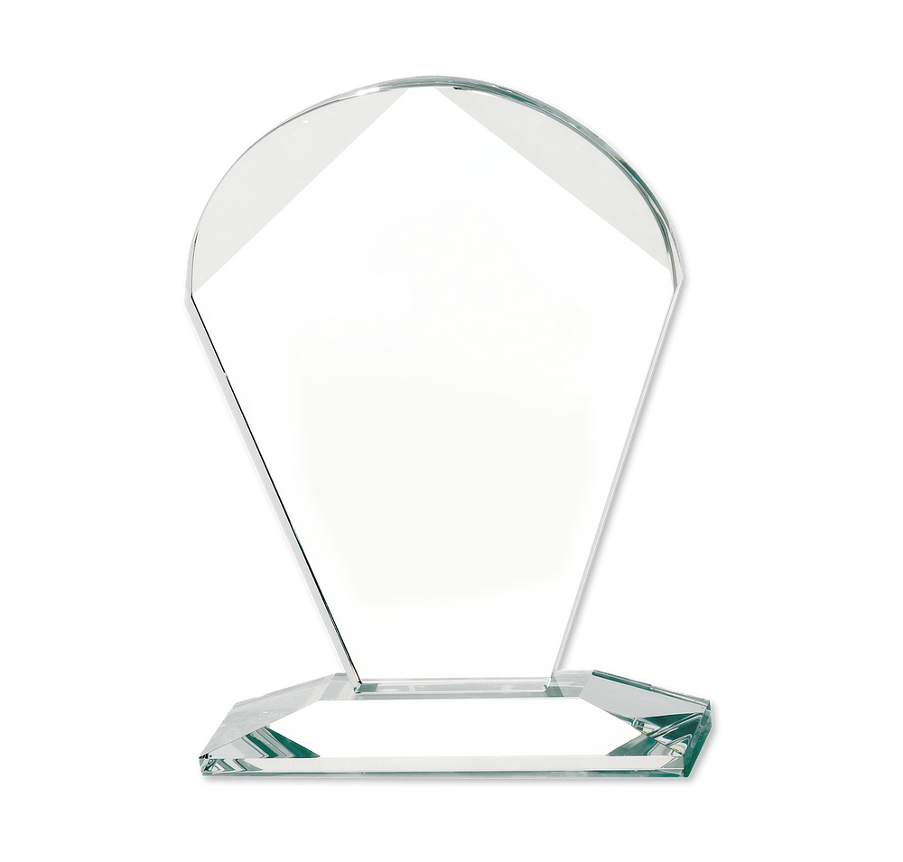 Laser Engraved Small Geodesic Award-default