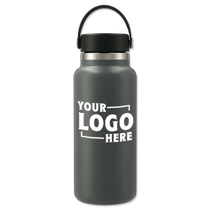 Custom Hydro Flask Wide Mouth With Flex Cap 32 oz. - Design Water Bottles  Online at CustomInk.com