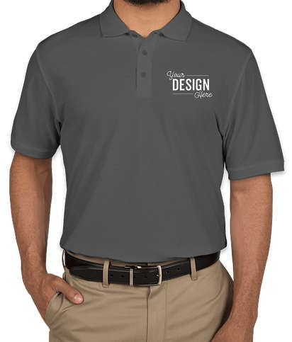 Port Authority Tall Lightweight Classic Pique Polo - Graphite