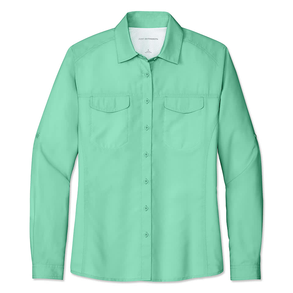 Port Authority Women's Daybreak UV Long Sleeve Shirt