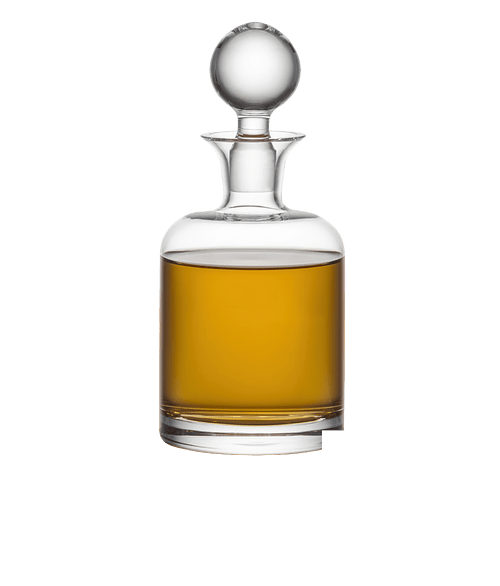 Laser Etched 33 oz. Rexdale Decanter with Lid in Clear