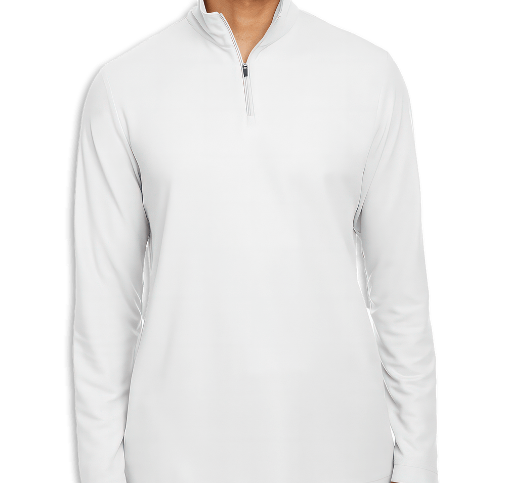 Core 365 Fusion ChromaSoft Pique Quarter Zip Sweatshirt-default